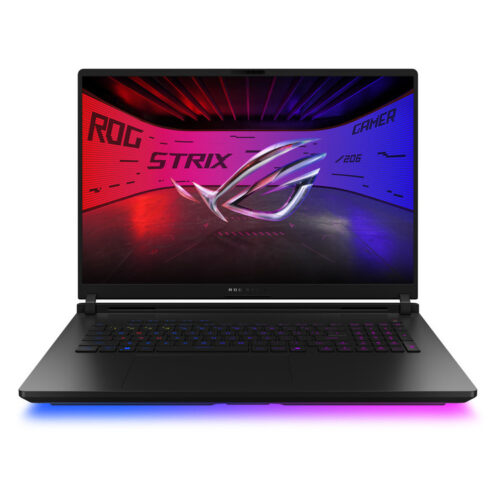 ASUS Laptop ROG Strix SCAR 18 G835LXG-TQ472X 18'' 3840 x 2400 Mini Led 240Hz U9-290HX/64GB/2TB SSD NVMe PCIe 4.0/NVidia GeForce RTX 5090 24GB/Win 11 Pro/2Y/Off Black/With ROG backpack and Gaming Mouse