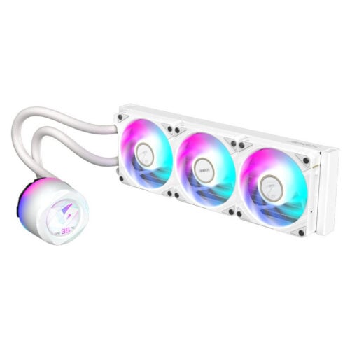 GIGABYTE CPU Cooler Liquid Cooler AORUS WATERFORCE X II ICE 360 ARGB Sync 3 x 120mm (image 2)