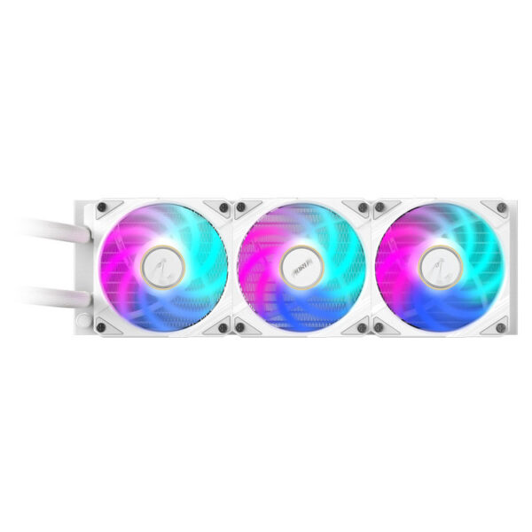GIGABYTE CPU Cooler Liquid Cooler AORUS WATERFORCE X II ICE 360 ARGB Sync 3 x 120mm (image 4)