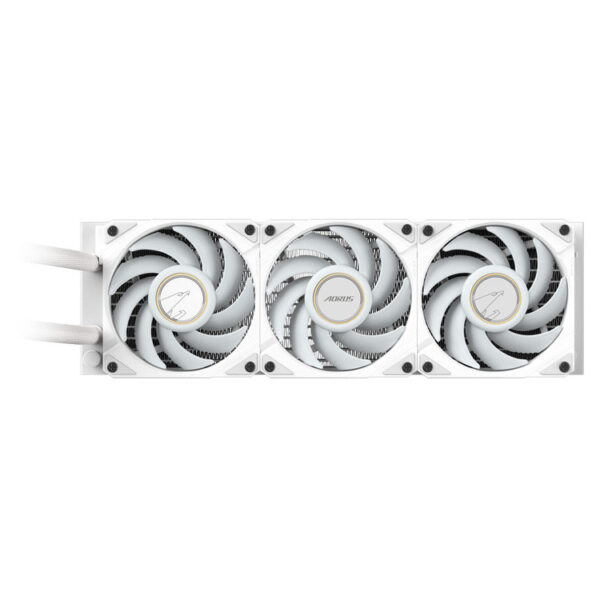 GIGABYTE CPU Cooler Liquid Cooler AORUS WATERFORCE X II ICE 360 ARGB Sync 3 x 120mm (image 5)