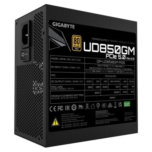 GIGABYTE GP-UD850GM PG5 V2 850W 80 PLUS Gold