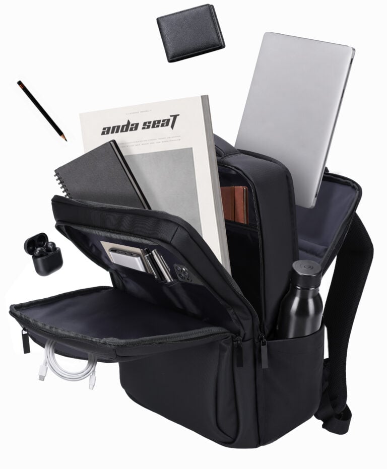 ANDA SEAT Backpack PROLINE 16 Black Laptop Bag