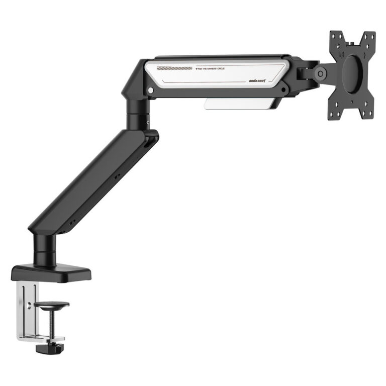 AndaSeat A6D Black White Monitor Arm - TWO DOTS