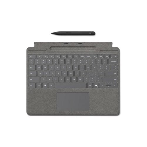 Microsoft Surface Pro Keyboard + Slim Pen (Platinum) - Copilot Button (8X8-00185) Microsoft Surface Pro Keyboard + Slim Pen (Platinum) - Copilot Button (8X8-00185)