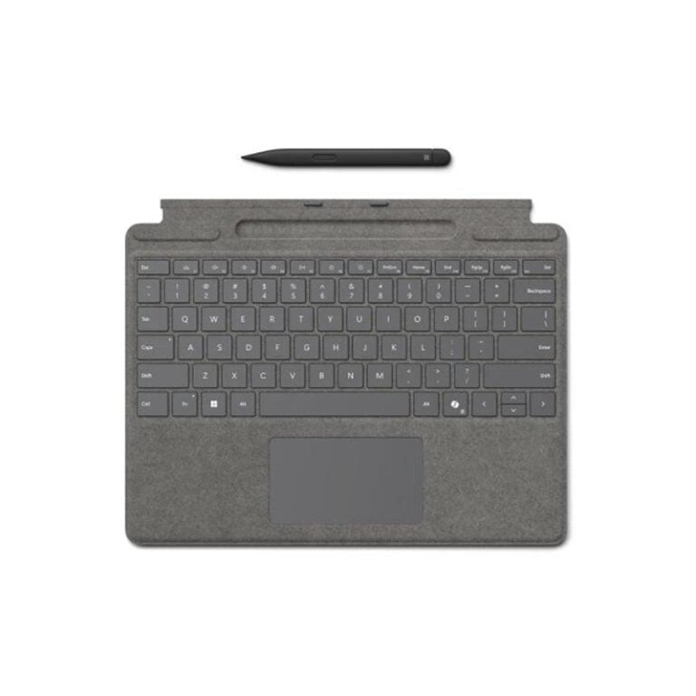 Microsoft Surface Pro Keyboard + Slim Pen (Platinum) - Copilot Button (8X8-00185)