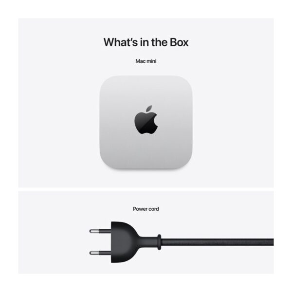 APPLE-MAC-MINI-M4-10CORE_11 Apple Mac mini: M4 chip with 10‑core CPU and 10‑core GPU, 16GB, 512GB SSD