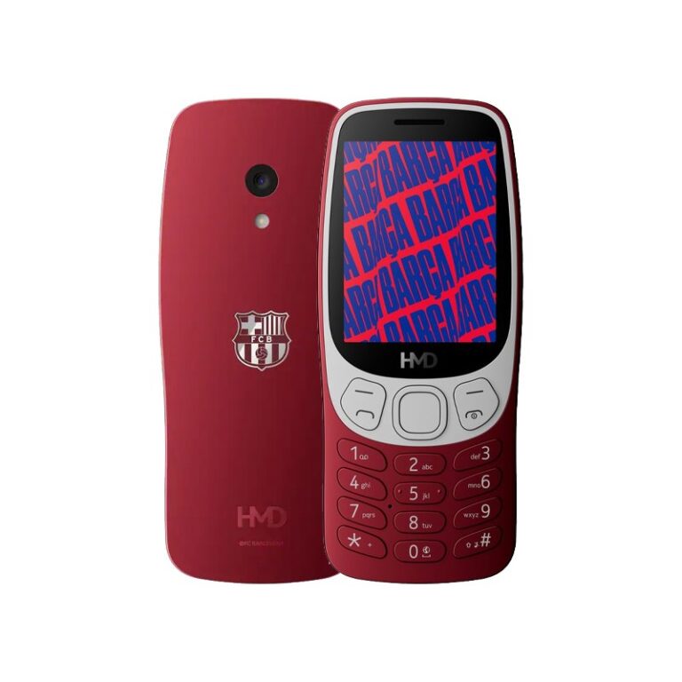 HMD Barça 3210 4G Dual SIM Red