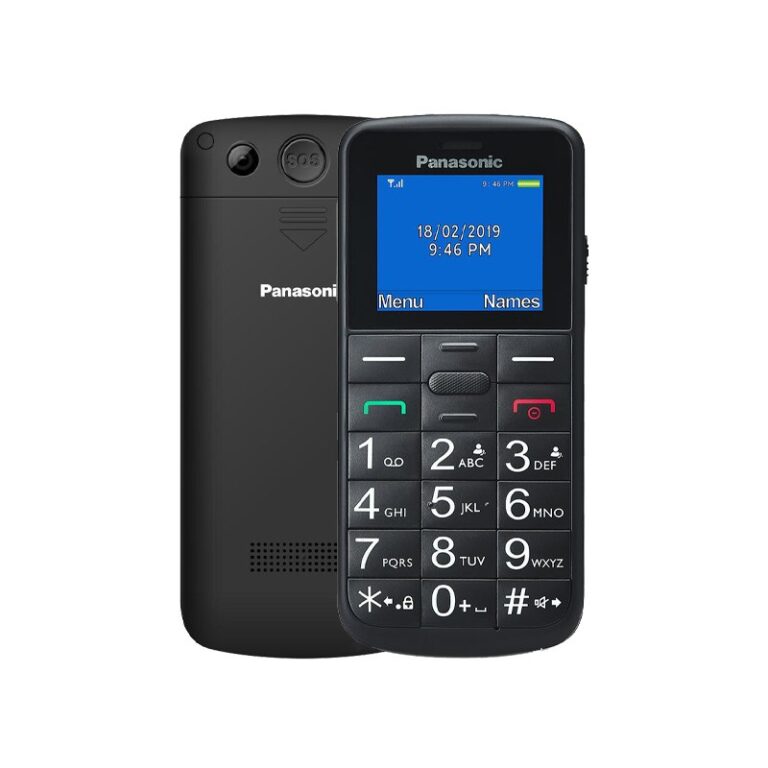 Panasonic KX-TU110 Dual Sim Μαύρο (KX-TU110EXB)