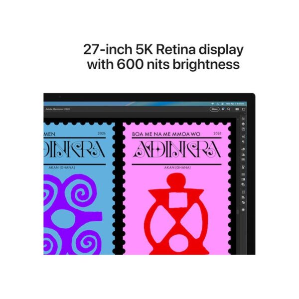 Apple Studio Display 2026 - 27" Standard glass - Vesa Mount Adapter (No Stand)