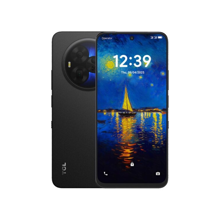TCL NXTPAPER 60 Ultra 5G 12GB 256GB Nebula Black (front and back)
