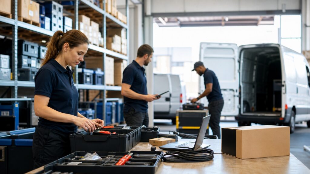 Field service management για e-commerce after-sales