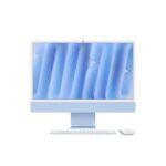 Apple iMac 24-inch with Retina 4.5K display: M4 chip with 10c CPU and 10c GPU, 24GB, 512GB - Blue