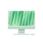 Apple iMac 24-inch with Retina 4.5K display: M4 chip with 8c CPU and 8c GPU, 16GB, 256GB - Green