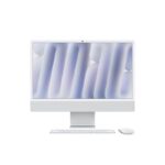 Apple iMac 24-inch with Retina 4.5K display: M4 chip with 8c CPU and 8c GPU, 16GB, 256GB - Silver