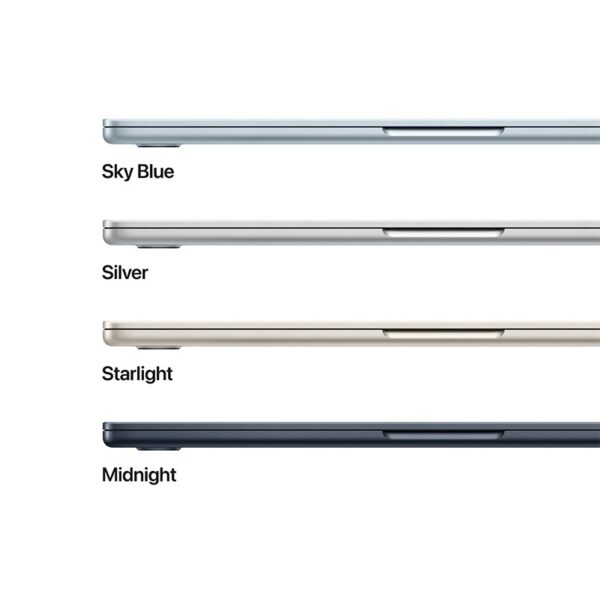 Apple MacBook Air 15-inch: Apple M5 chip with 10-core CPU and 10-core GPU, 24GB, 1TB - Midnight