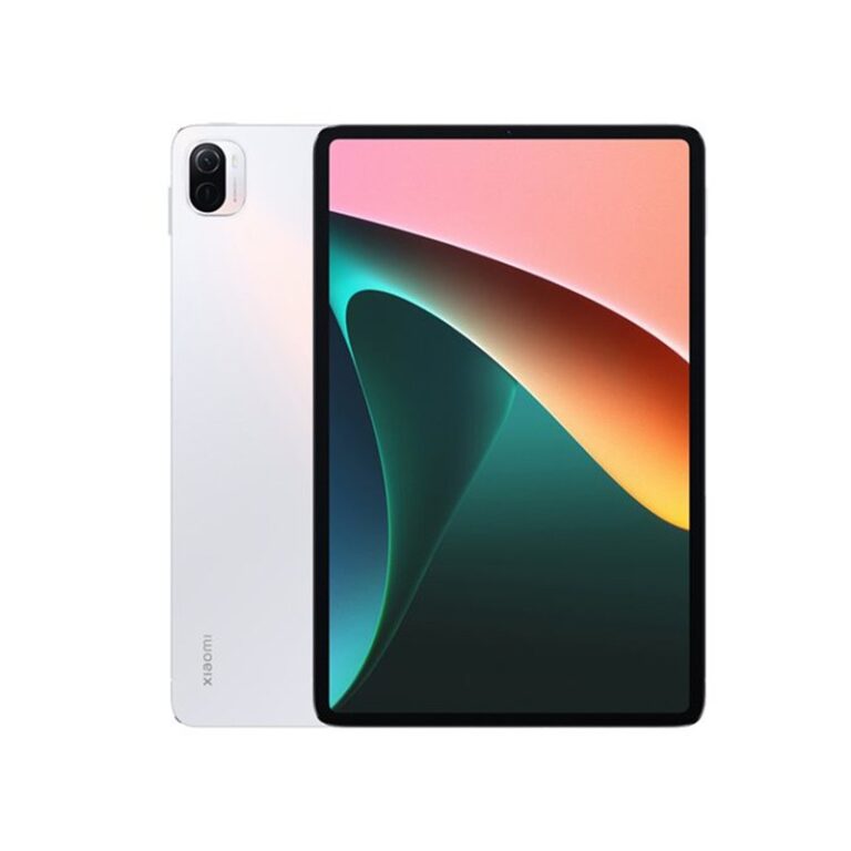 Xiaomi Pad 5 6GB 128GB WiFi Pearl White εμπρός και πίσω