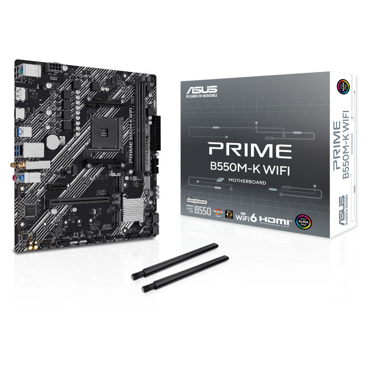 ASUS PRIME B550M-K WIFI AM4 mATX motherboard
