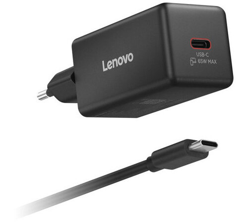 Lenovo 65W Mini USB-C GaN Charger με καλώδιο USB-C Lenovo 65W Mini USB-C GaN Charger με καλώδιο USB-C