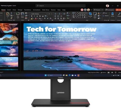 Lenovo ThinkVision T27QD-40 27 QHD USB-C Monitor Lenovo ThinkVision T27QD-40 27 QHD USB-C Monitor