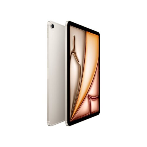 Apple iPad Air 11 M4 Cellular Starlight πλάγια όψη