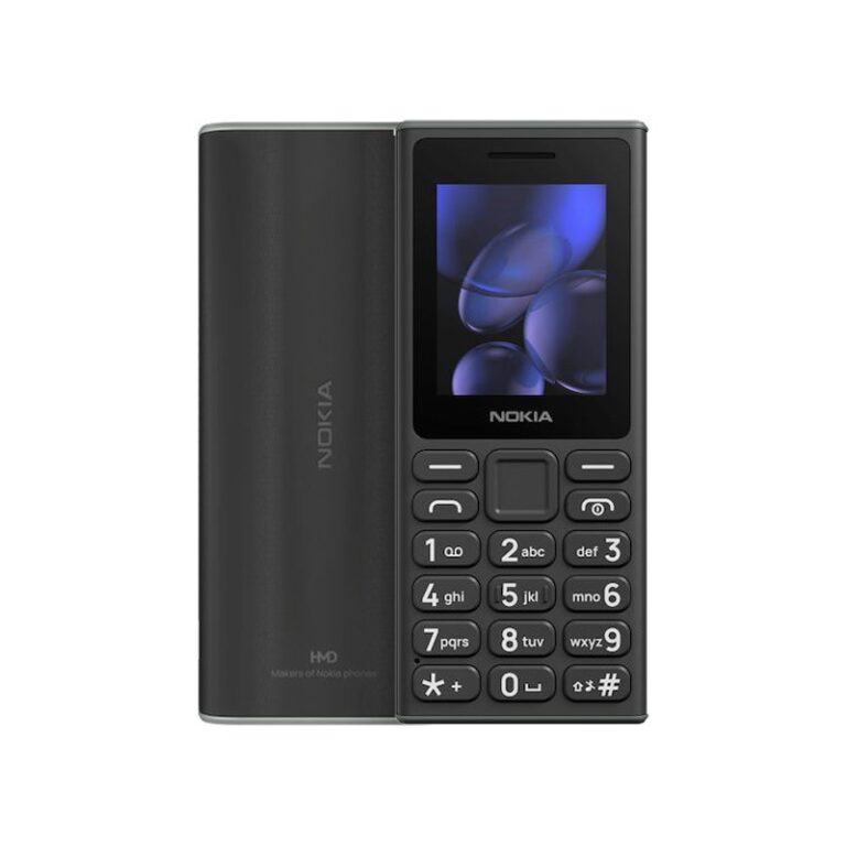 Nokia 105 (2024) 2G Dual Sim (Ελληνικό Μενού) Black