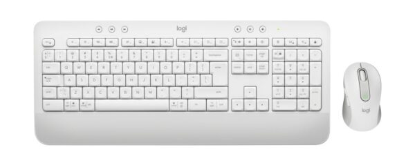 LOGITECH Keyboard/Mouse Wireless MK650 White LOGITECH Keyboard/Mouse Wireless MK650 White