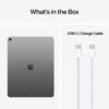 Apple iPad Air 13 M4 Space Grey with USB-C charging cable