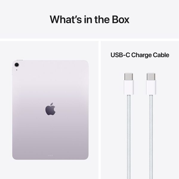 Apple iPad Air 13 M4 Purple περιεχόμενα συσκευασίας