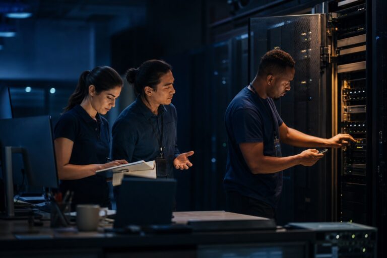 Ομάδα cloud operations ελέγχει AI οδηγό troubleshooting για περιστατικό υποδομής
