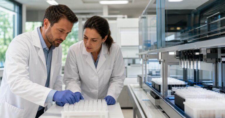 Ανθρώπινος έλεγχος σε αυτοματοποιημένο genomics workflow για το GeneBench-Pro