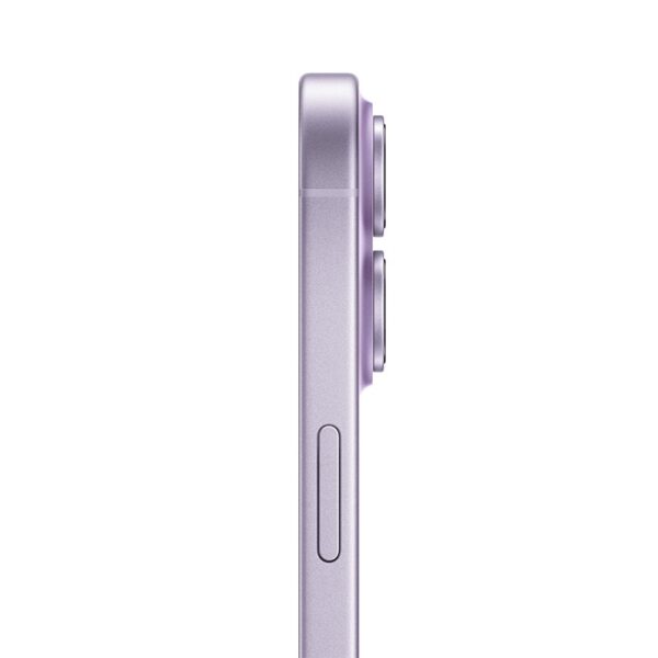 Apple iPhone 17 Lavender πλαϊνή όψη και Camera Control