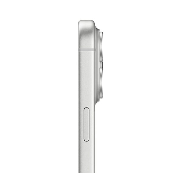 Apple iPhone 17 Pro Max Silver πλαϊνή όψη και Camera Control