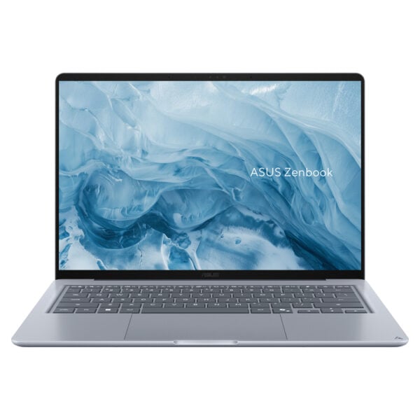 ASUS Laptop Zenbook 14 UX3480QA-OLED-U1107W 14.0'' 1920 x 1200 OLED Snapdragon X X1 26 100/8GB/256GB SSD NVMe/Win 11 Home/2Y/Arctic Blue