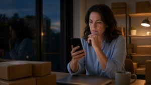 Ιδιοκτήτρια e-shop ελέγχει ύποπτη επικοινωνία για απάτες με AI