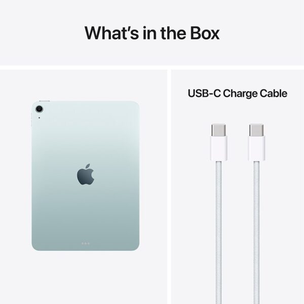 Apple iPad Air 11 M4 Blue με καλώδιο USB-C