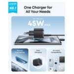 Anker Wall Charger Nano 45W, 1xUSB-C, Black