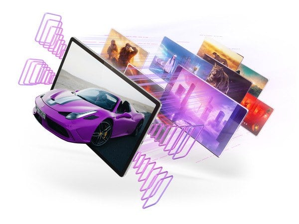LENOVO Tablet Idea Tab Pro 12.7'' 3K/MediaTek Dimensity 8300/8GB/256GB/ARM G615 MC5/Android 14/2Y CAR/Luna Grey