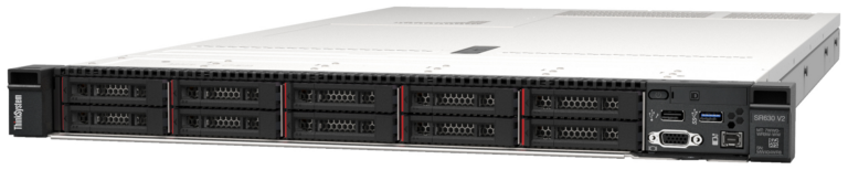 Lenovo Thinksystem SR630 (8xSFF) 2 x Xeon 6148 (20-Cores)/64GB/2x960GB SSD/930-8i/No Rails - Refurbished Grade A