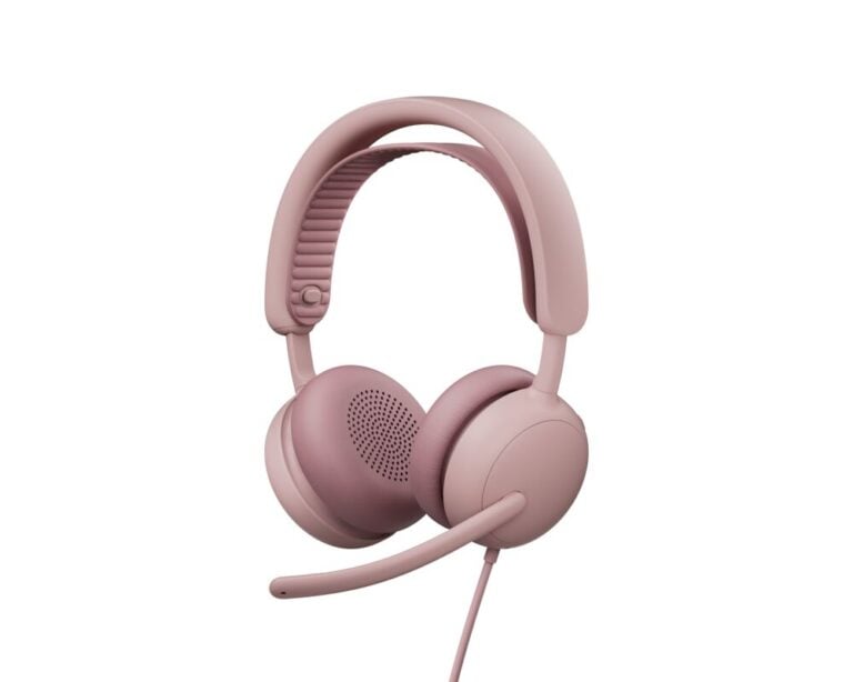 LOGITECH Headset Wired Zone 2 For Business USB Type C Rose - Teams Version