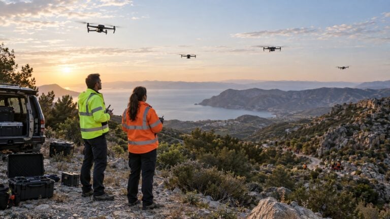 Ανθρώπινη εποπτεία σε στόλο drones με agentic AI