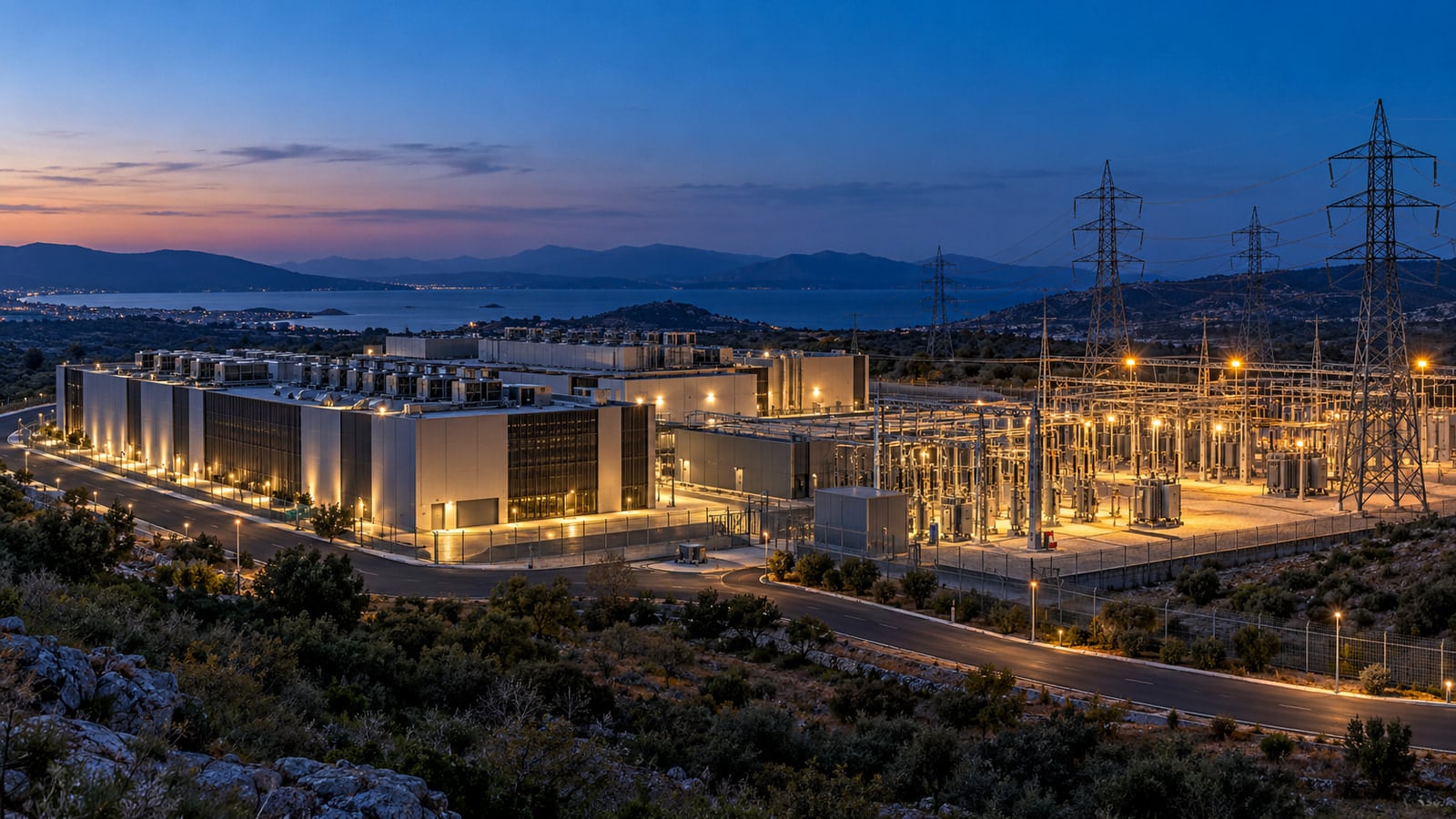 Data center και ηλεκτρικό δίκτυο για AI cloud υποδομές