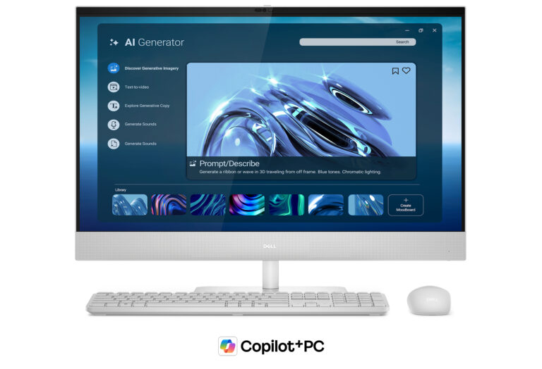 DELL 27 AIO EC27260 27'' FHD/U5-322/16GB/512GB SSD/Intel Graphics/WiFi/Win 11 Pro/3Y ProSupport/Light Ash