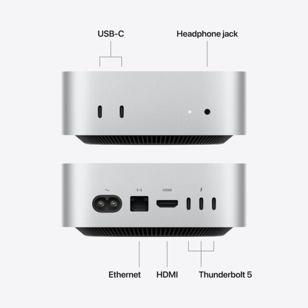 Apple Mac mini: Apple M5 Pro chip with 15‑core CPU and 16‑core GPU, 24GB, 512GB SSD