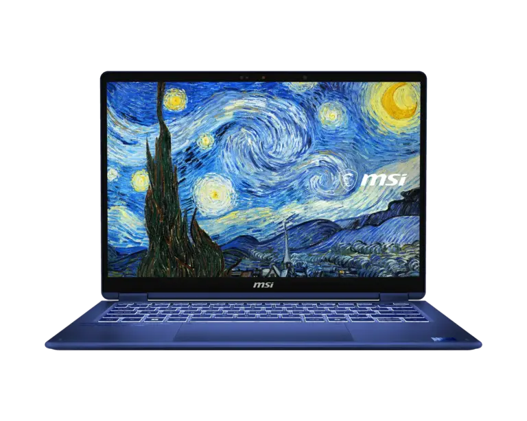 MSI Laptop Prestige 14 Flip AI+ The Starry Night 14.0'' Touch IPS-level FHD+/Ultra X9 378H/32GB/1TB SSD NVMe 4.0/Win 11 Pro/2Y/Vincent van Gogh Edition