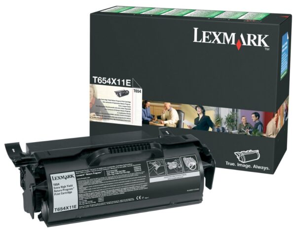 LEXMARK Toner Extra High Black T654X11 LEXMARK Toner Extra High Black T654X11