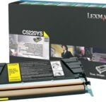 LEXMARK Toner Standard Yellow C5220YS