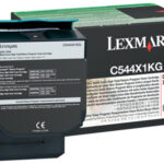 LEXMARK Toner High Black C544X1K