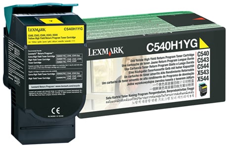LEXMARK Toner Standard Yellow C540H1YG