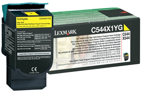 LEXMARK Toner High Yellow C544X1Y