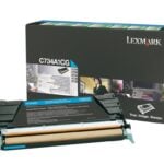 LEXMARK Toner Standard Cyan C734A1C